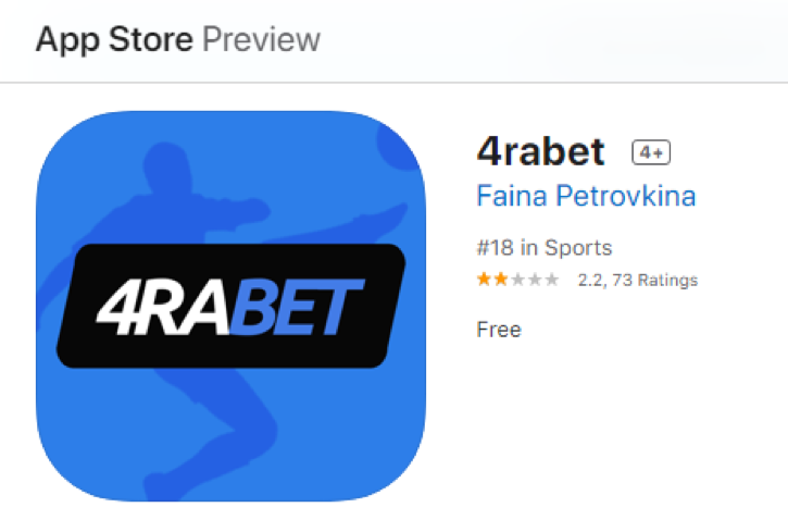 4rabet in App Store