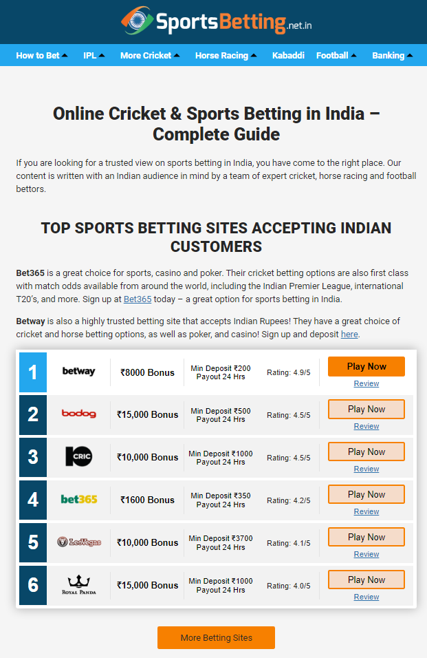 Portal sportsbetting